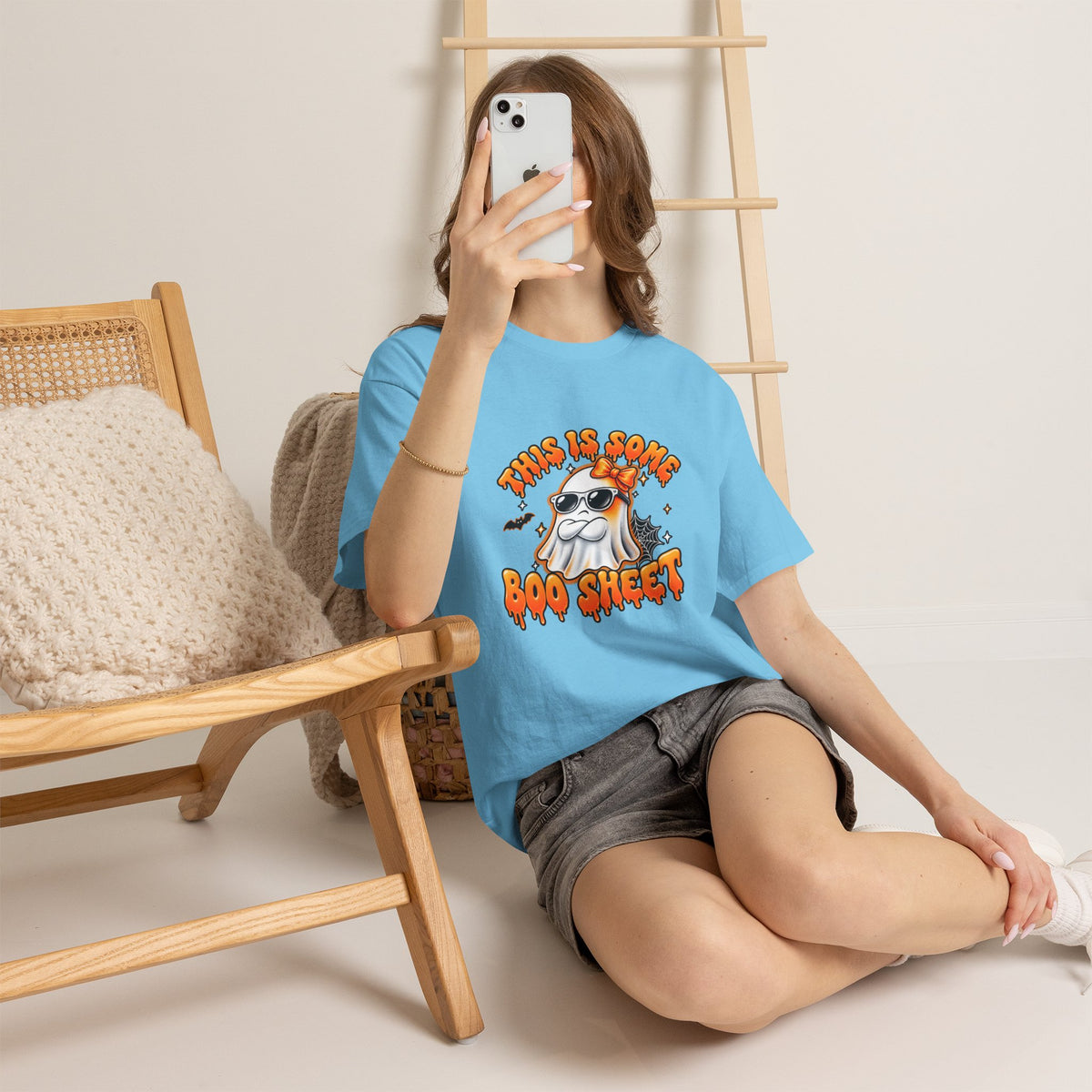 This Is Some Boo Sheet ghost tee | Halloween shirt, funny spooky design