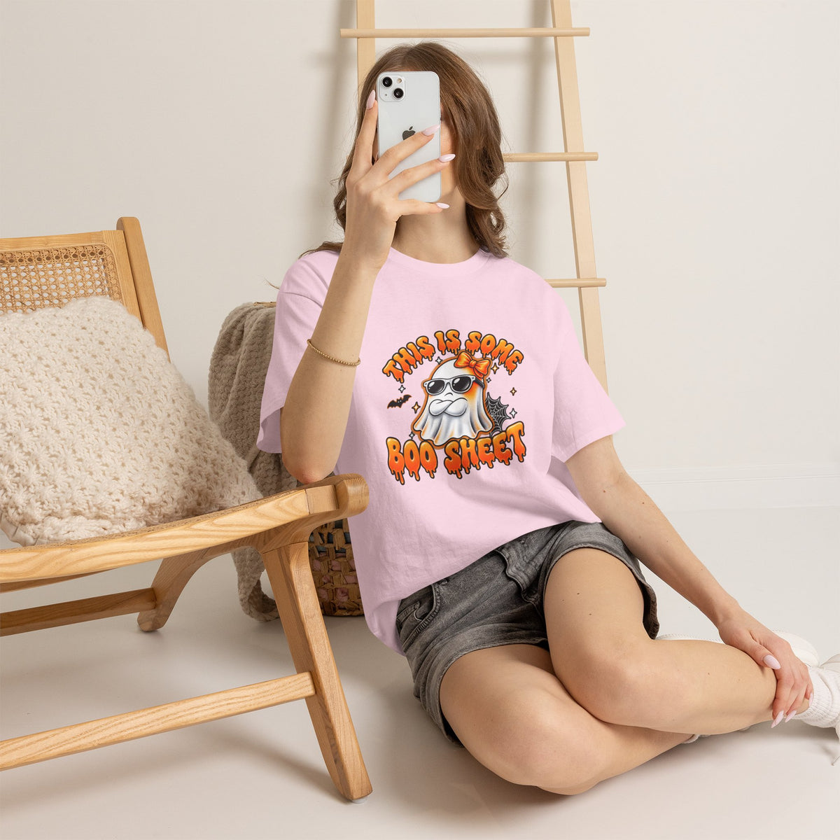 This Is Some Boo Sheet ghost tee | Halloween shirt, funny spooky design