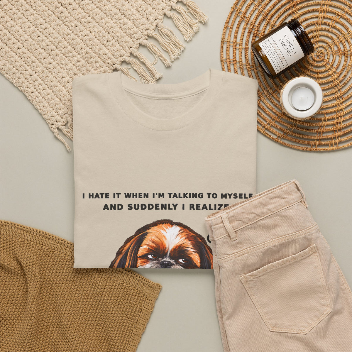 I Wasn't Listening Shih Tzu Funny Dog T-Shirt