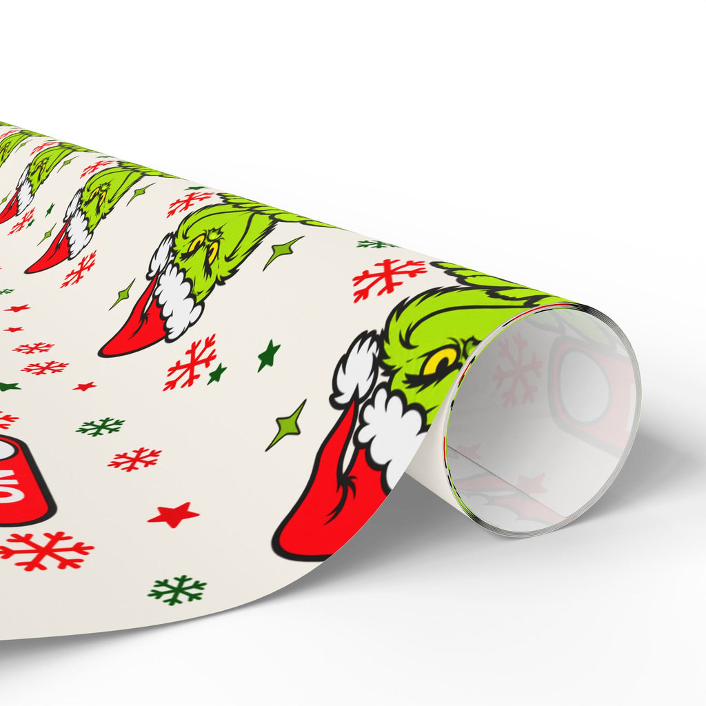 Grinch Christmas Wrapping Paper, Grinch Mode