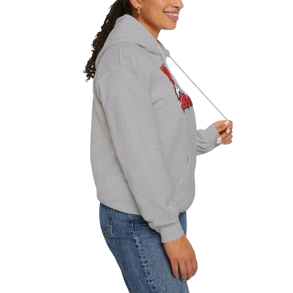 Cluck Around & Find Out Hoodie | Chicken Cartoon Graphic Sweatshirt