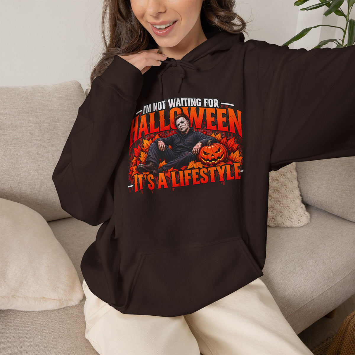 Halloween It's a Lifestyle hoodie | Myers Retro Horror