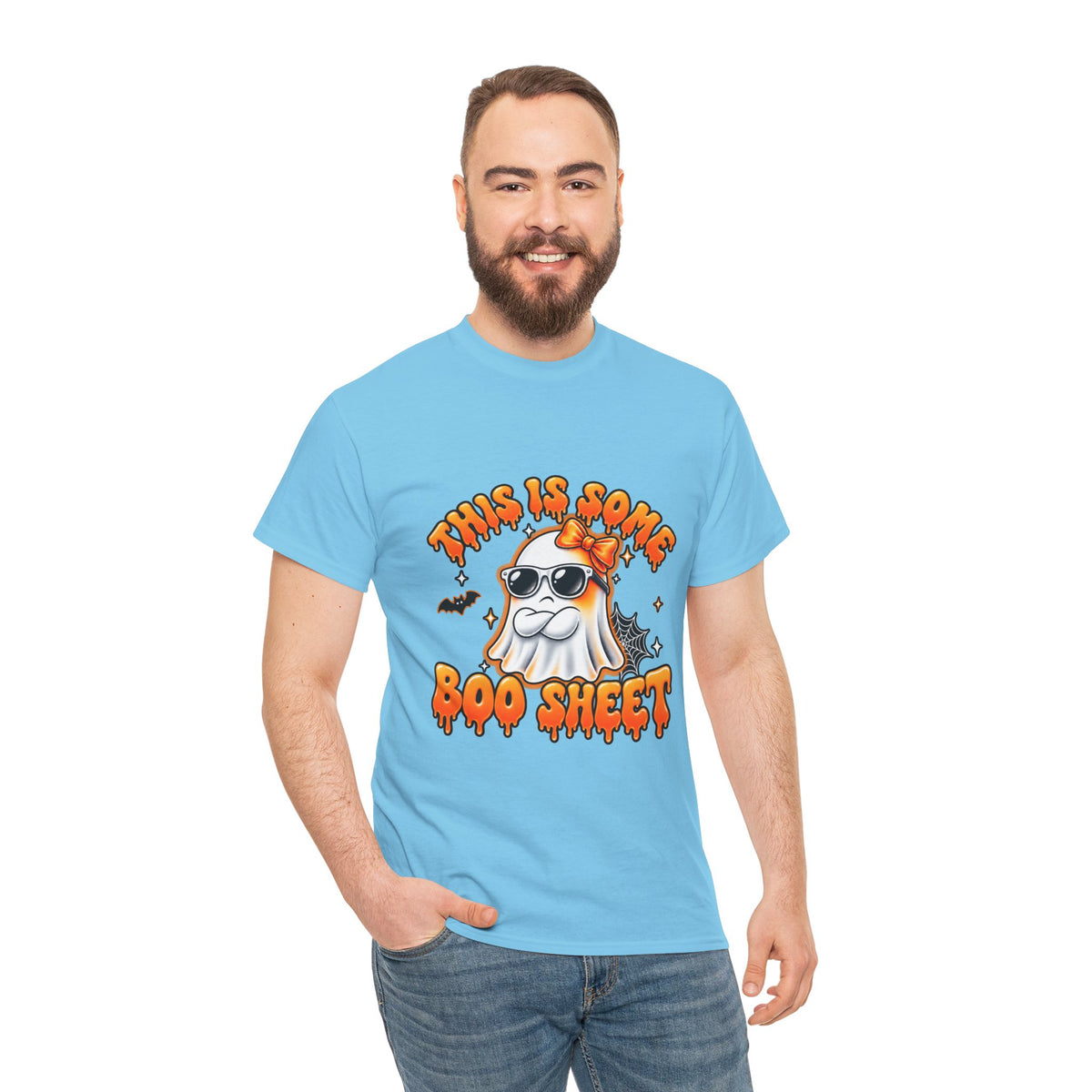 This Is Some Boo Sheet ghost tee | Halloween shirt, funny spooky design