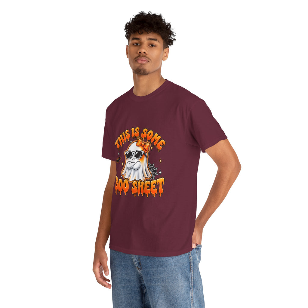 This Is Some Boo Sheet ghost tee | Halloween shirt, funny spooky design