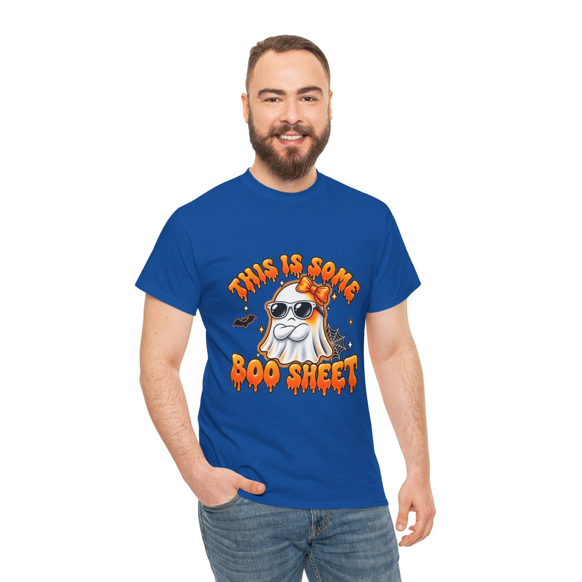 This Is Some Boo Sheet ghost tee | Halloween shirt, funny spooky design