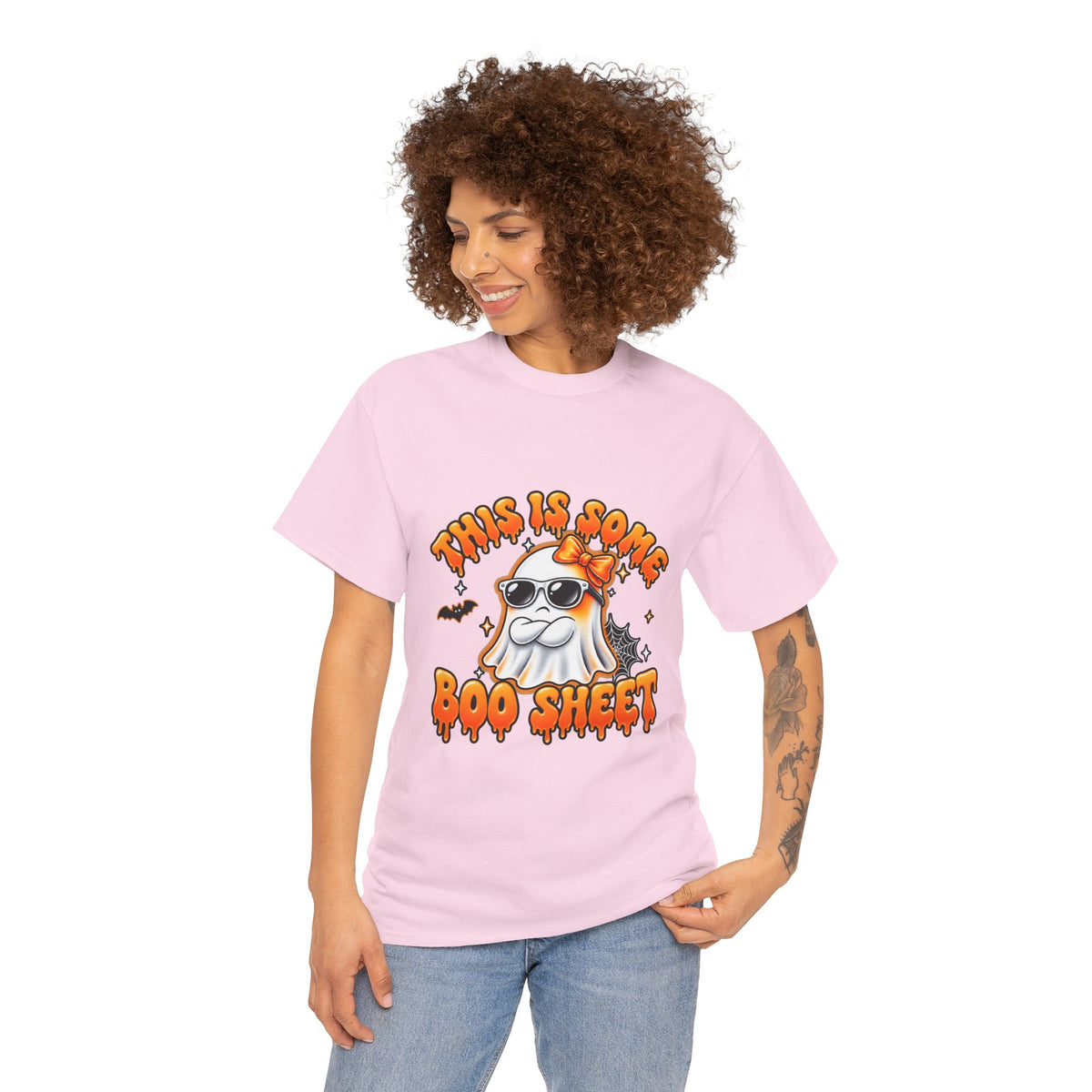 This Is Some Boo Sheet ghost tee | Halloween shirt, funny spooky design
