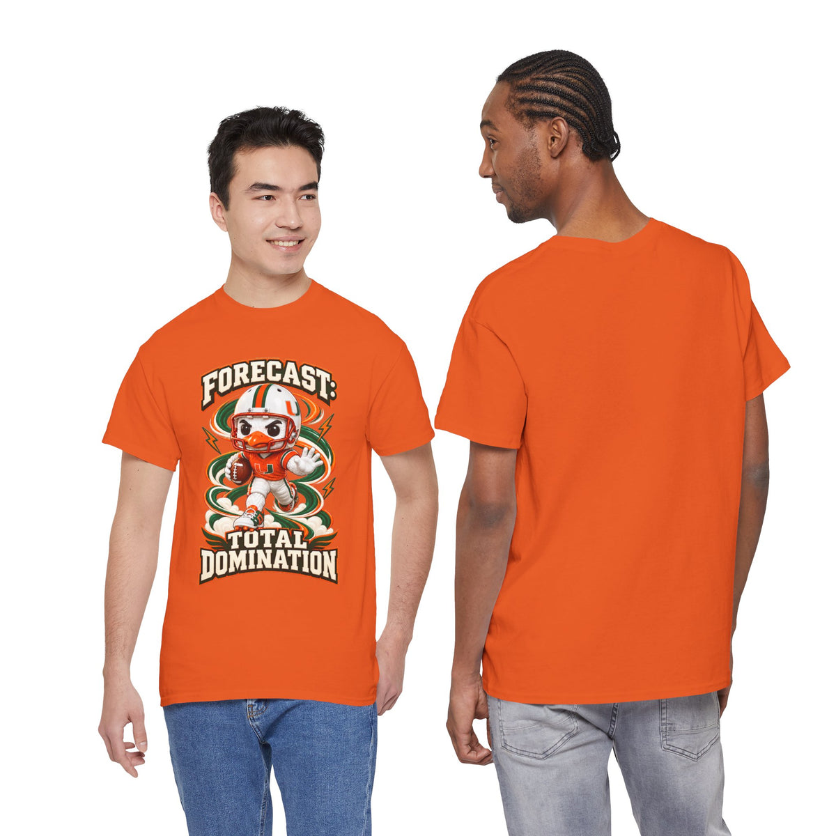 Forecast: Total Domination T-Shirt | UM | Miami |Canes | Cartoon Tee | Graphic tee
