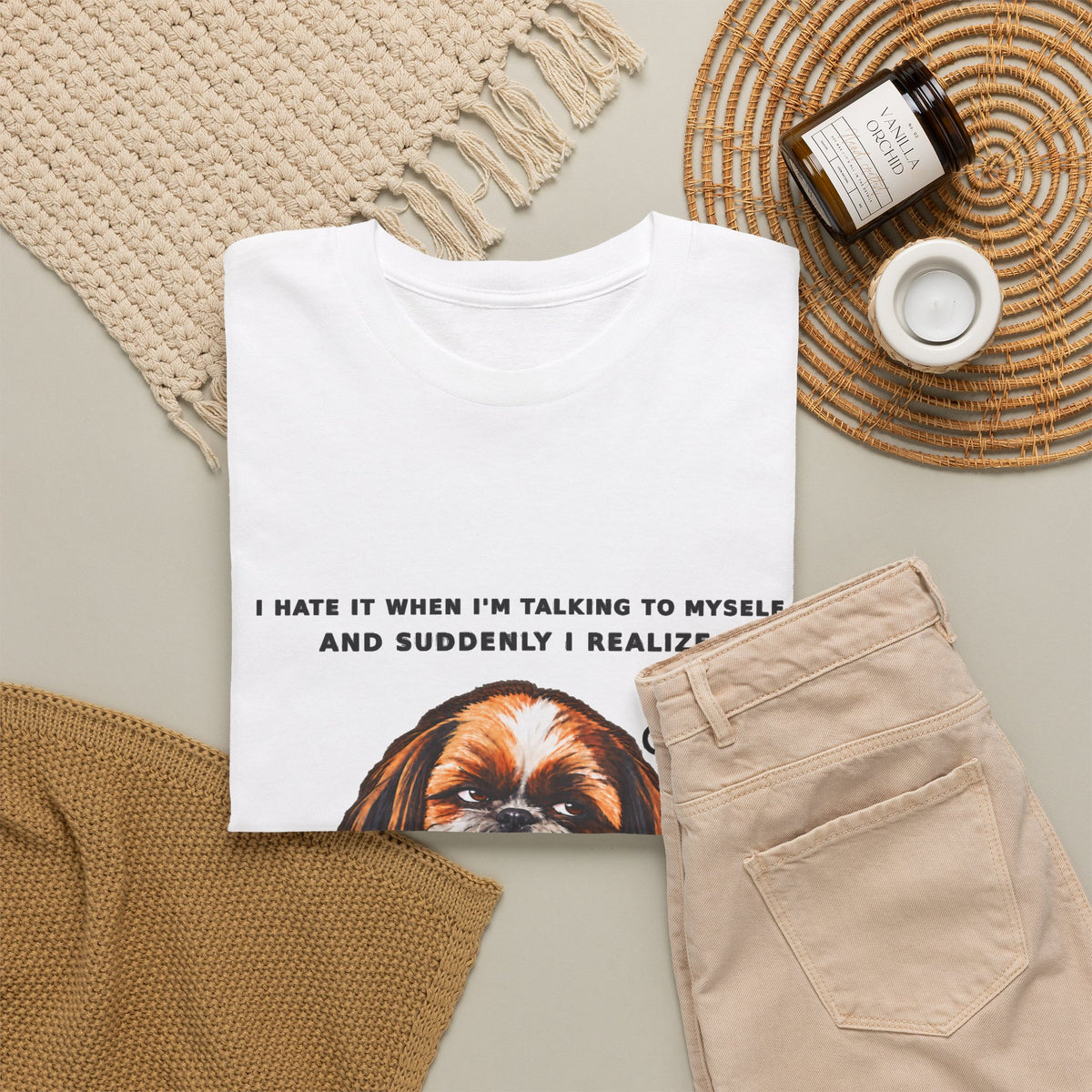 I Wasn't Listening Shih Tzu Funny Dog T-Shirt