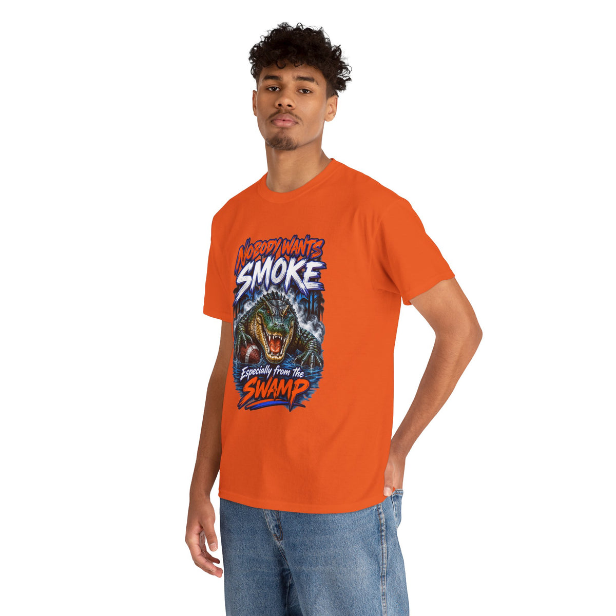 Gator Monster 'Nobody Wants Smoke' Tee | UF Gators Creature Graphic
