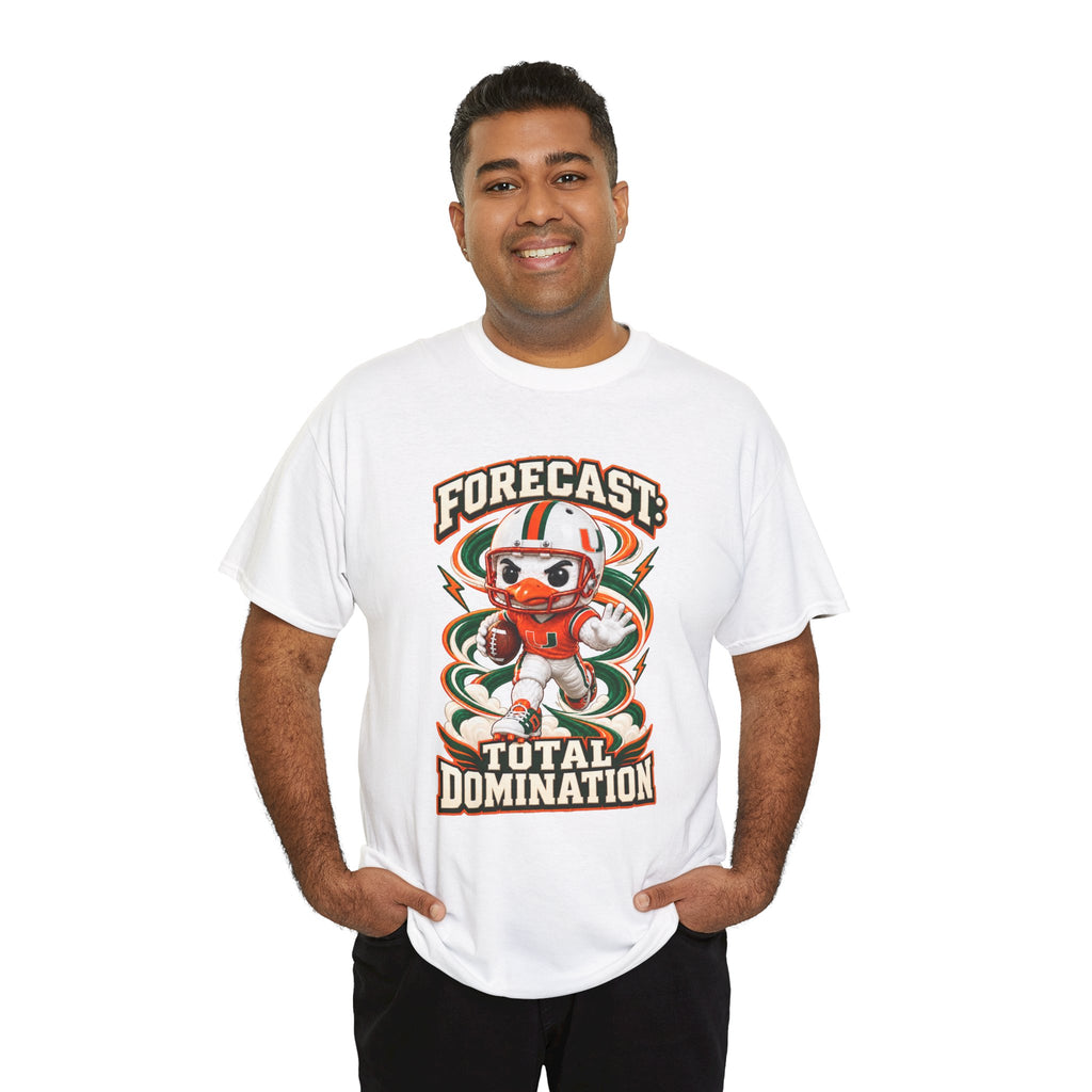 Forecast: Total Domination T-Shirt | UM | Miami |Canes | Cartoon Tee | Graphic tee