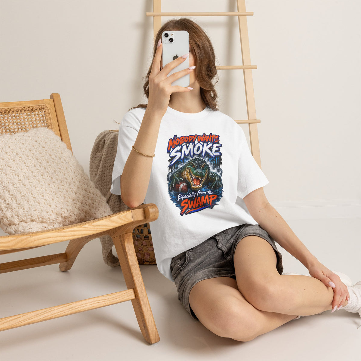 Gator Monster 'Nobody Wants Smoke' Tee | UF Gators Creature Graphic