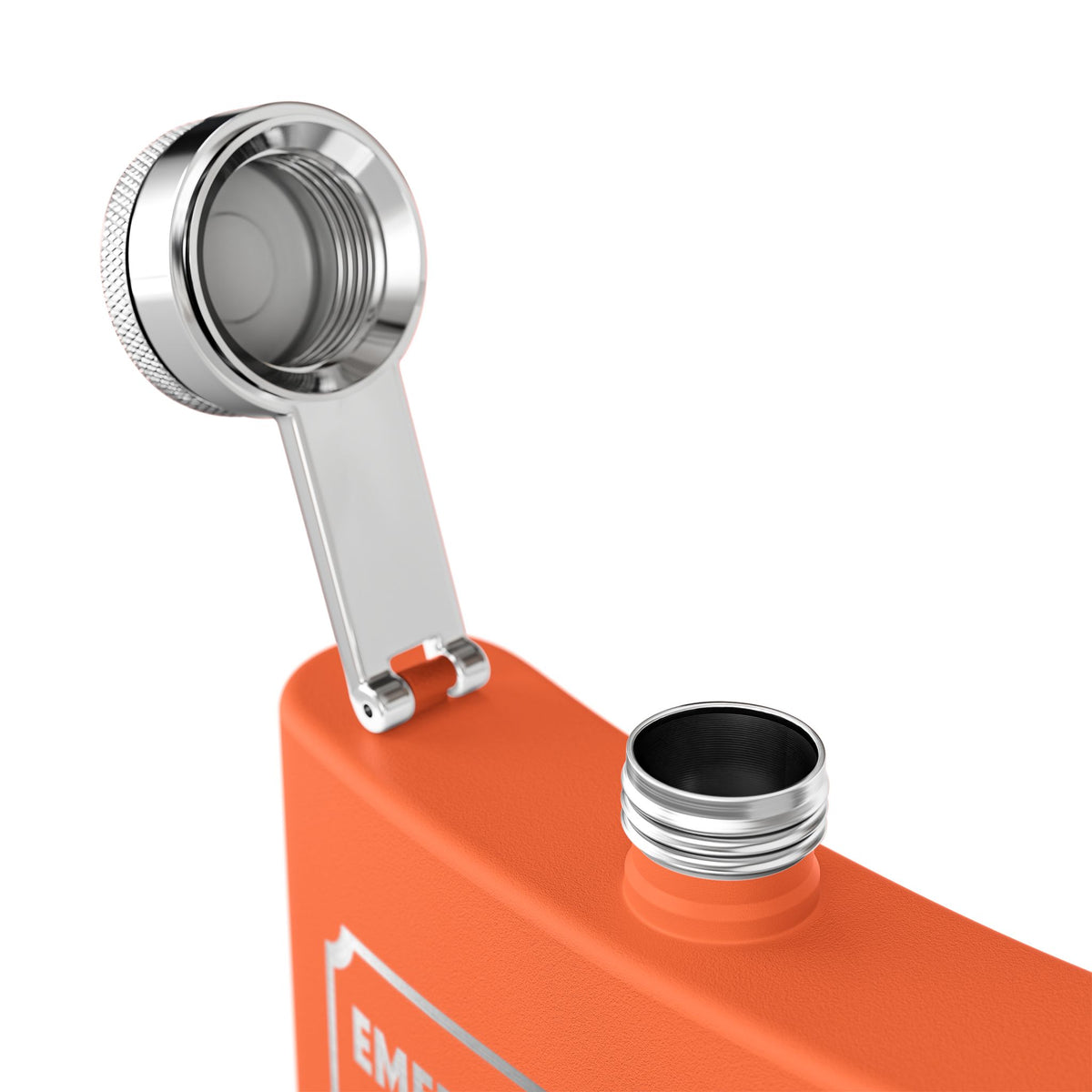 Break In Case of Adulting Personalized Stainless Steel Flask