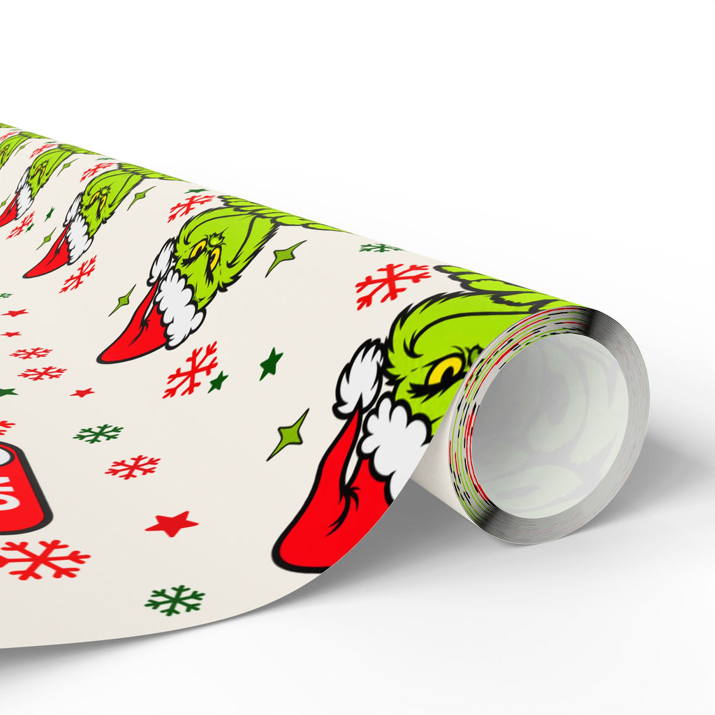 Grinch Christmas Wrapping Paper, Grinch Mode