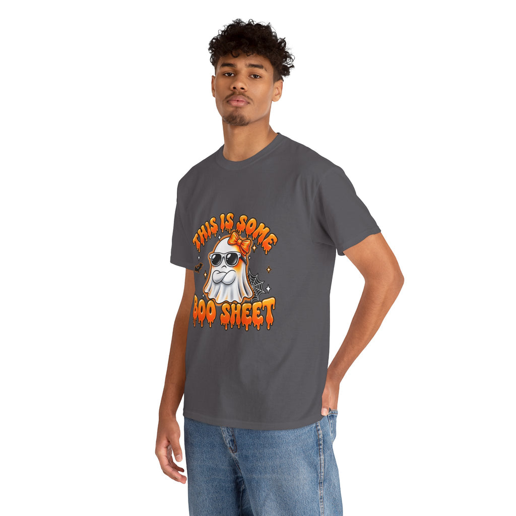 This Is Some Boo Sheet ghost tee | Halloween shirt, funny spooky design
