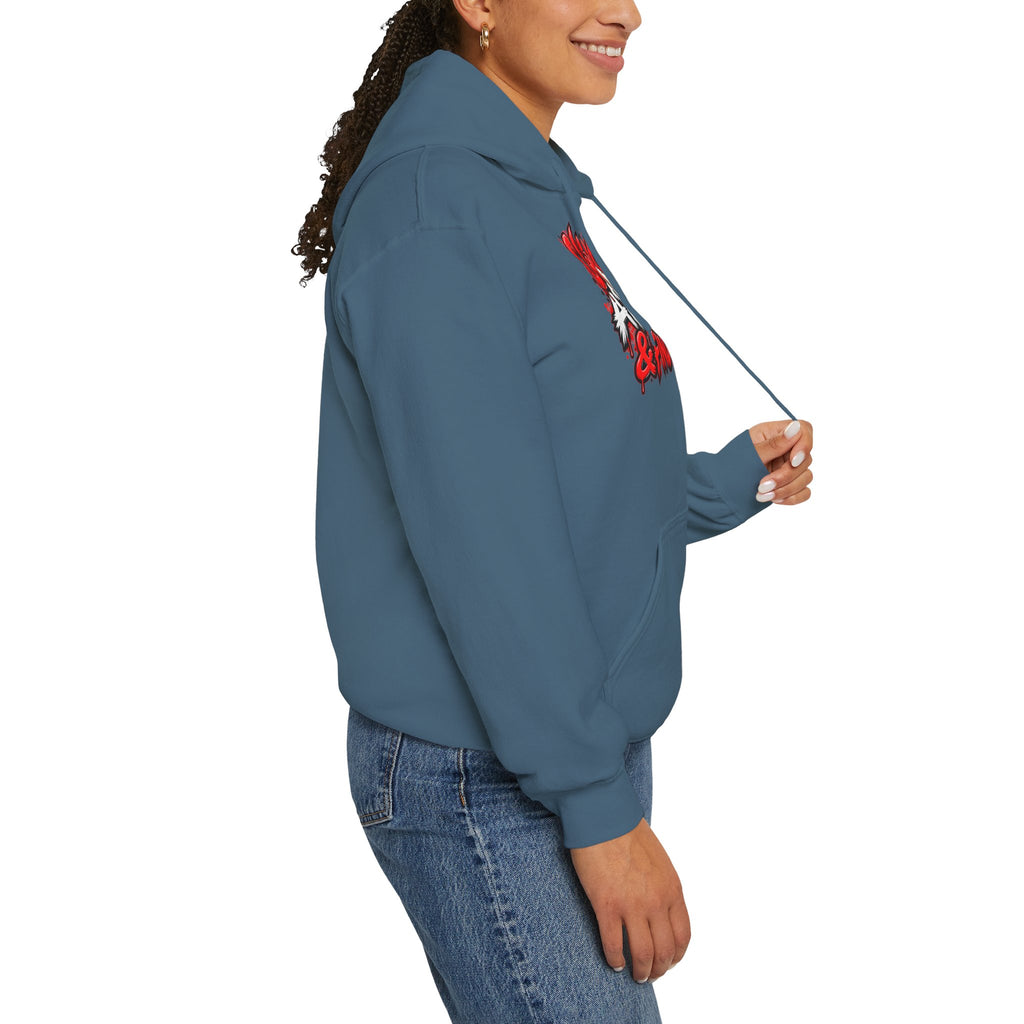 Cluck Around & Find Out Hoodie | Chicken Cartoon Graphic Sweatshirt