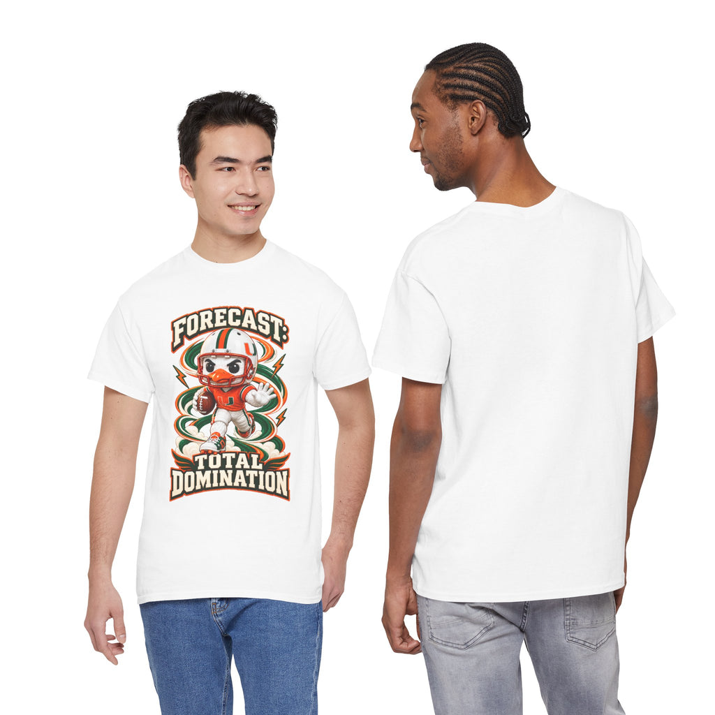 Forecast: Total Domination T-Shirt | UM | Miami |Canes | Cartoon Tee | Graphic tee