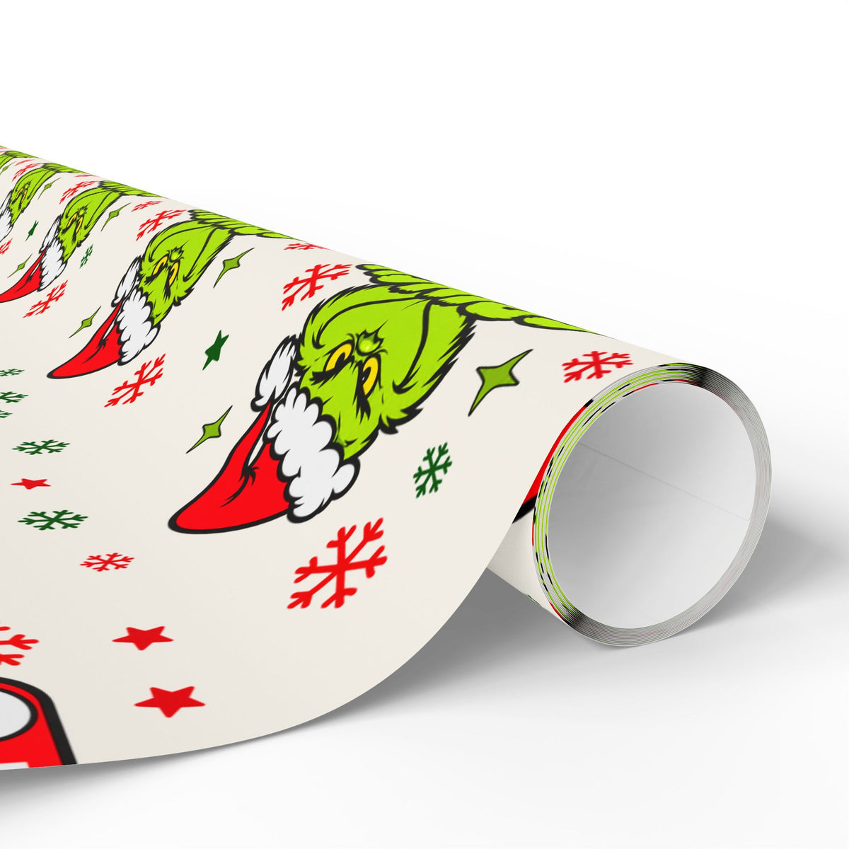 Grinch Christmas Wrapping Paper, Grinch Mode