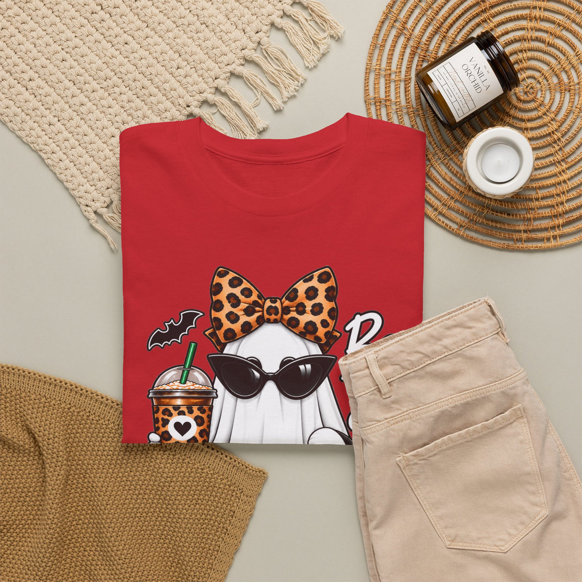 Boo Jee Halloween T-Shirt | Leopard Chic Ghost Tee
