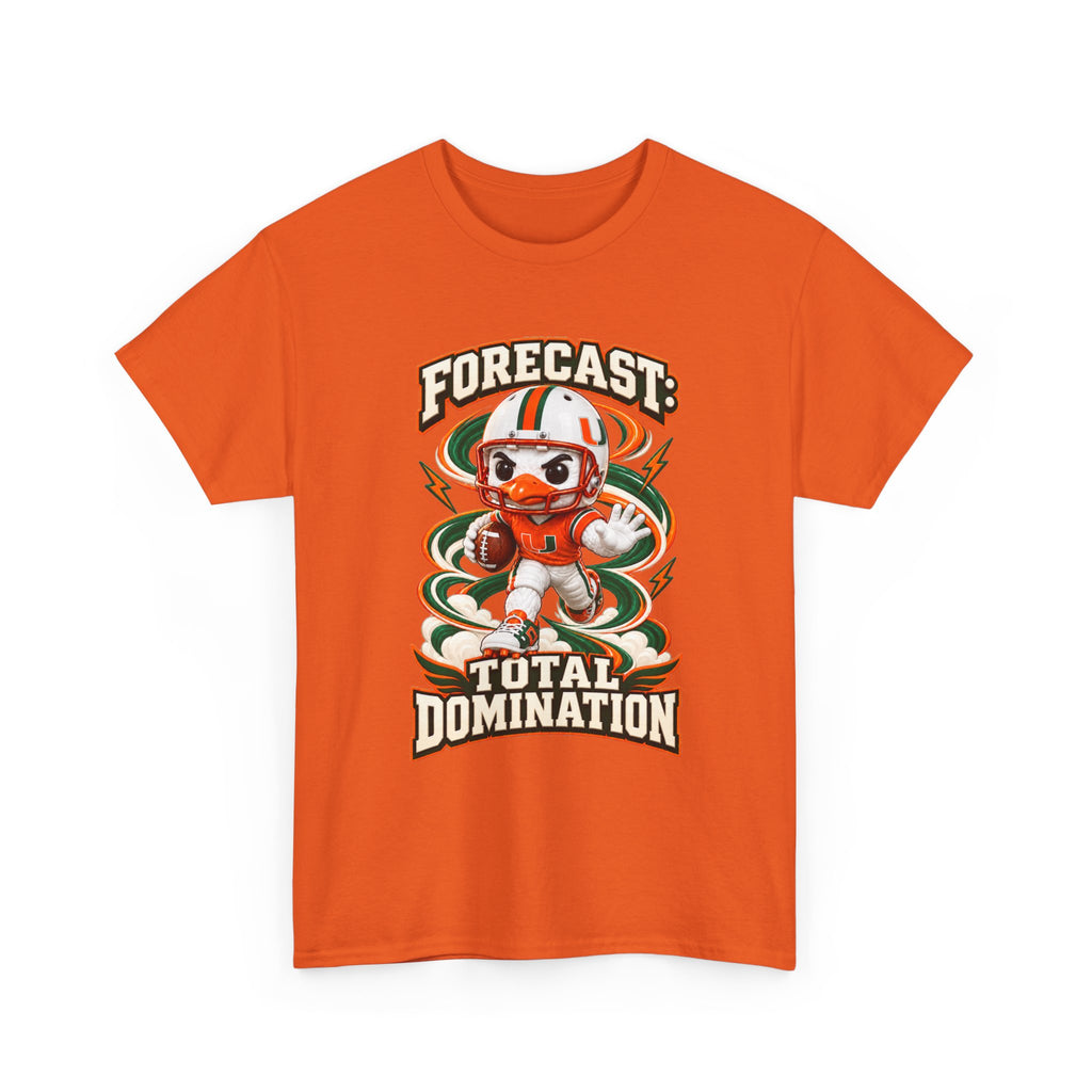 Forecast: Total Domination T-Shirt | UM | Miami |Canes | Cartoon Tee | Graphic tee