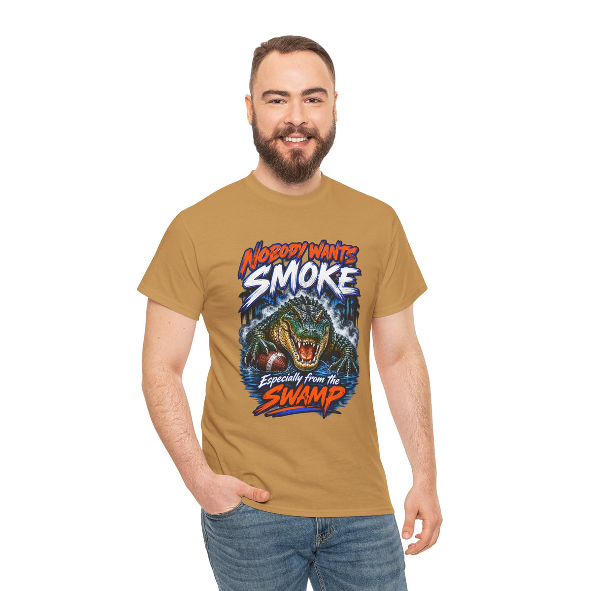 Gator Monster 'Nobody Wants Smoke' Tee | UF Gators Creature Graphic