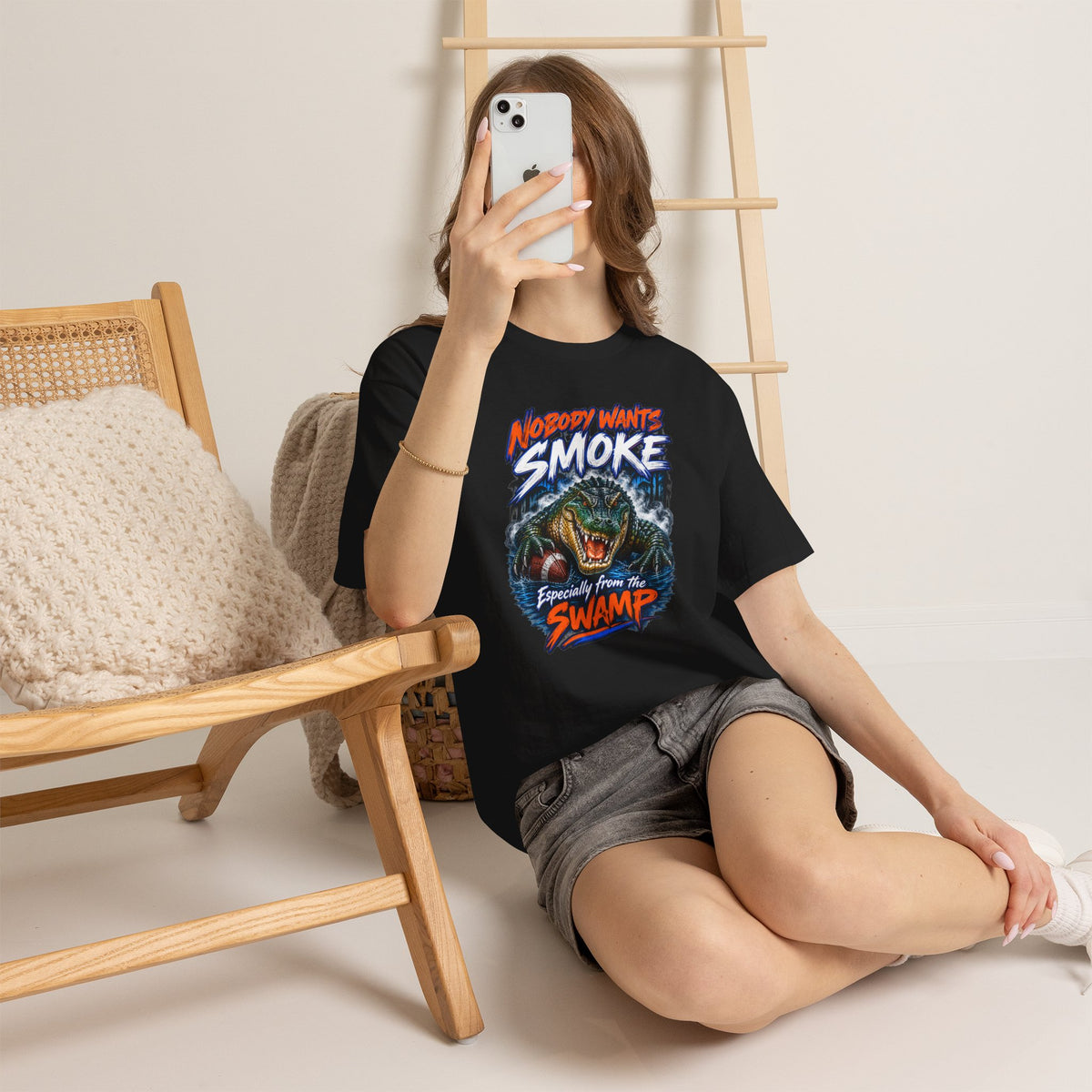 Gator Monster 'Nobody Wants Smoke' Tee | UF Gators Creature Graphic