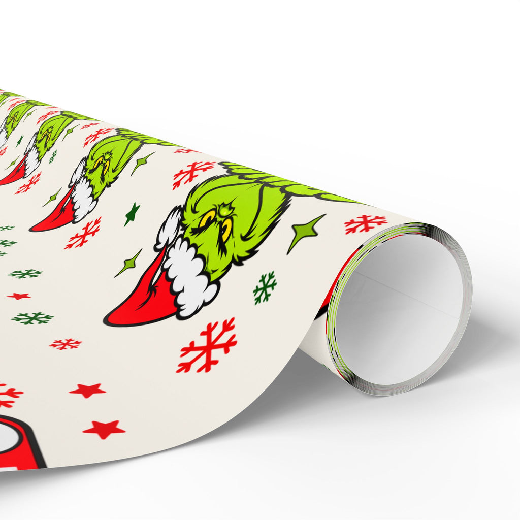 Grinch Christmas Wrapping Paper, Grinch Mode