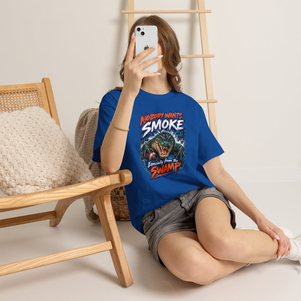 Gator Monster 'Nobody Wants Smoke' Tee | UF Gators Creature Graphic