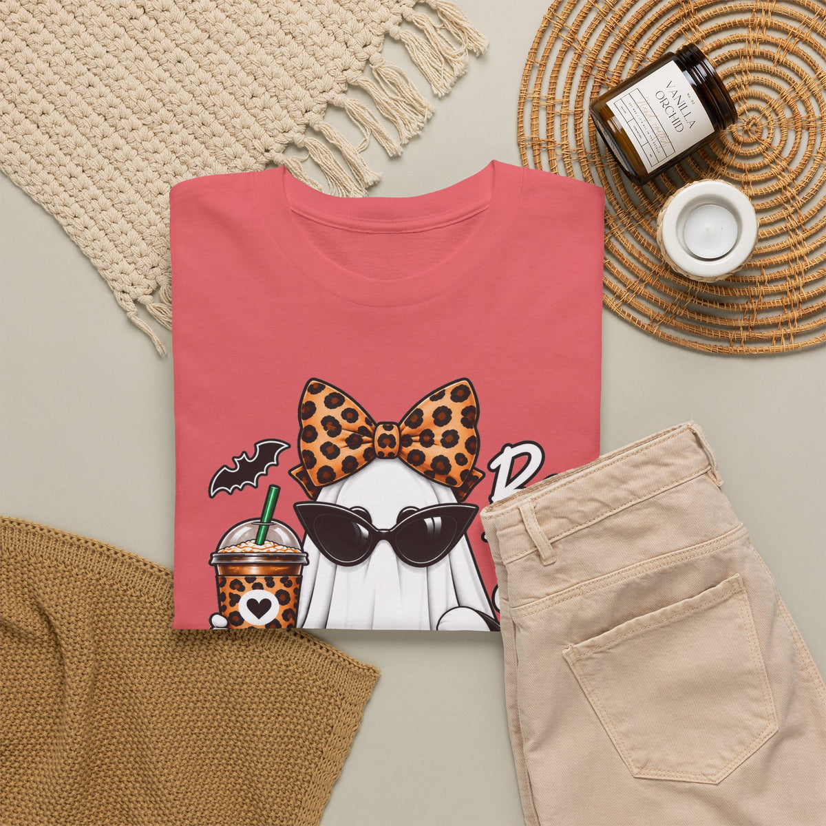 Boo Jee Halloween T-Shirt | Leopard Chic Ghost Tee