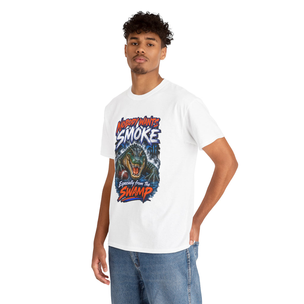 Gator Monster 'Nobody Wants Smoke' Tee | UF Gators Creature Graphic