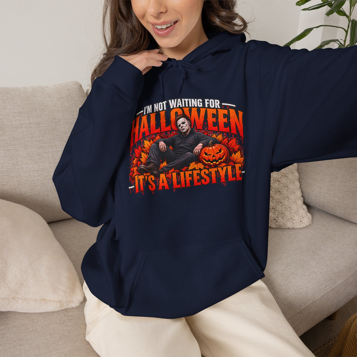 Halloween It's a Lifestyle hoodie | Myers Retro Horror