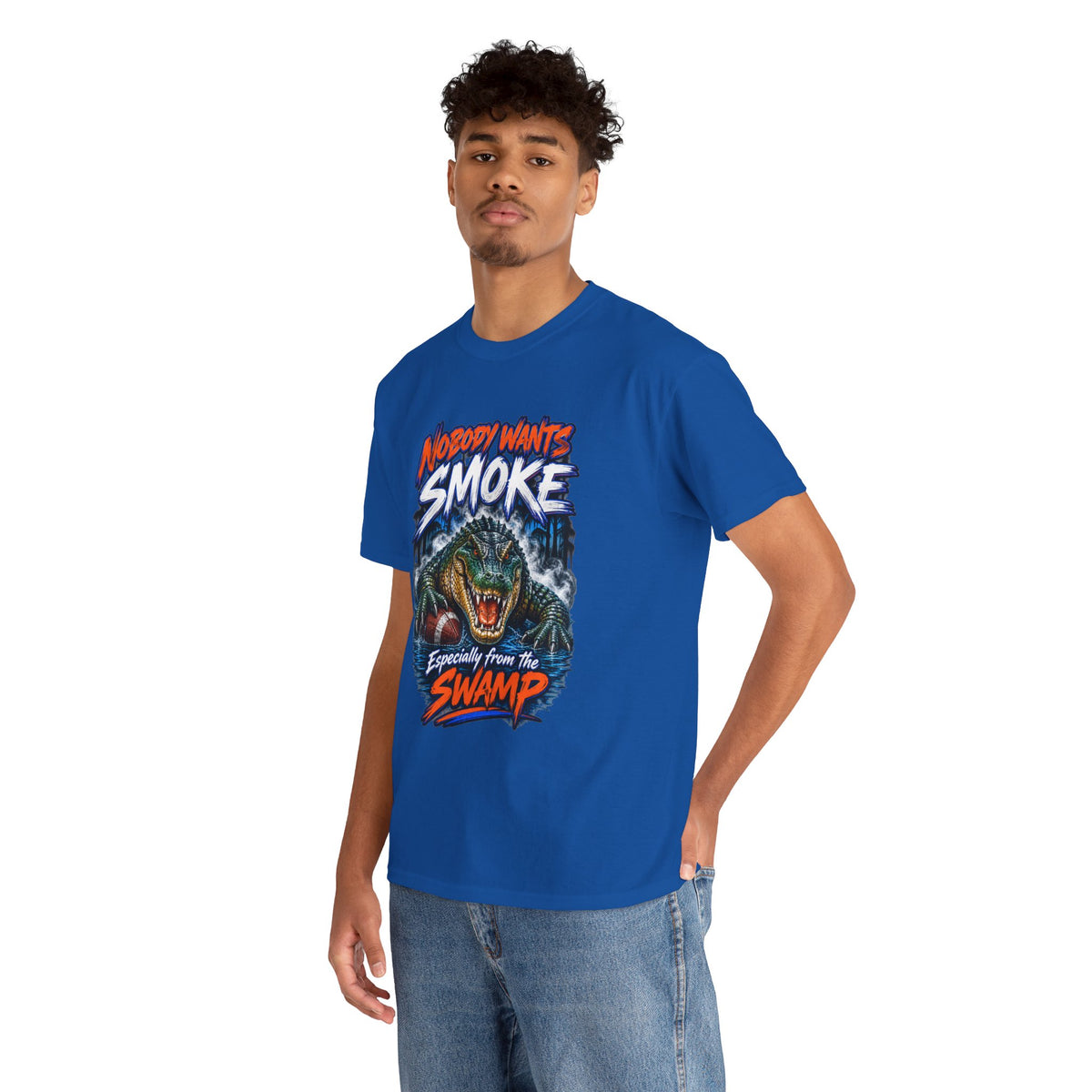 Gator Monster 'Nobody Wants Smoke' Tee | UF Gators Creature Graphic