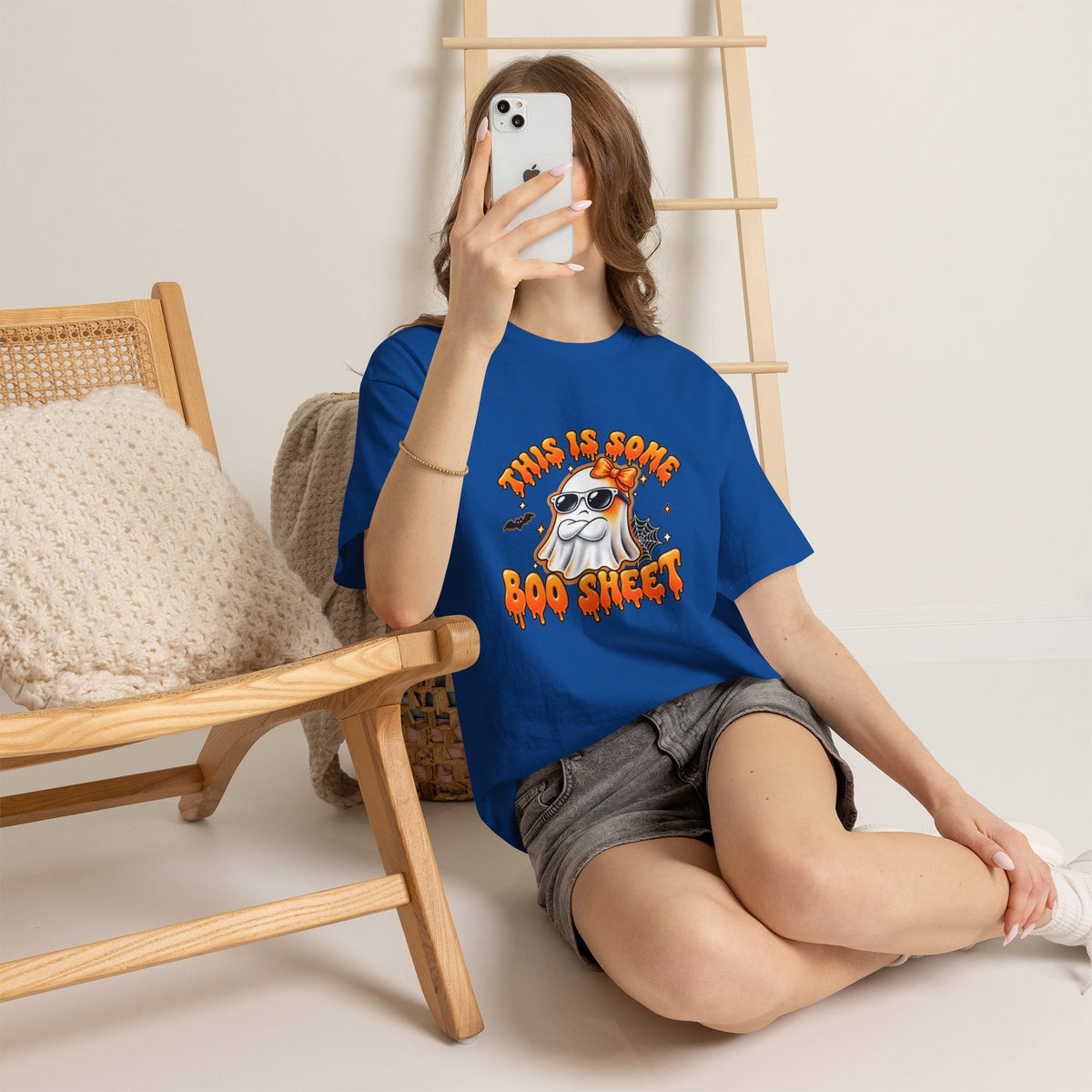 This Is Some Boo Sheet ghost tee | Halloween shirt, funny spooky design