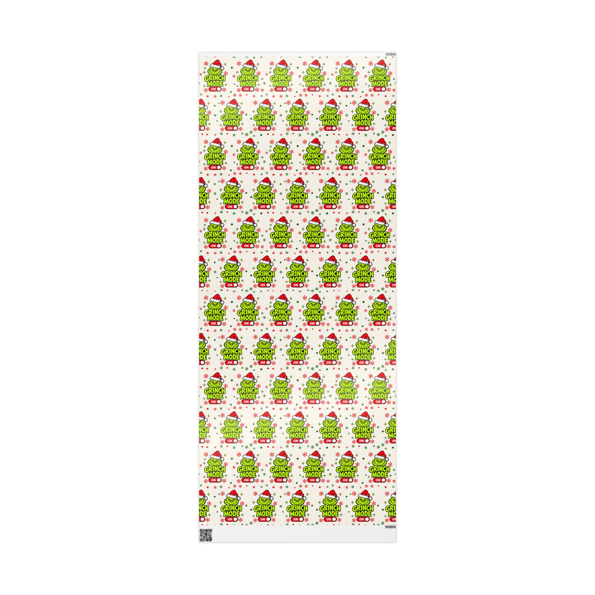 Grinch Christmas Wrapping Paper, Grinch Mode