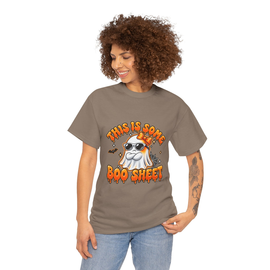 This Is Some Boo Sheet ghost tee | Halloween shirt, funny spooky design