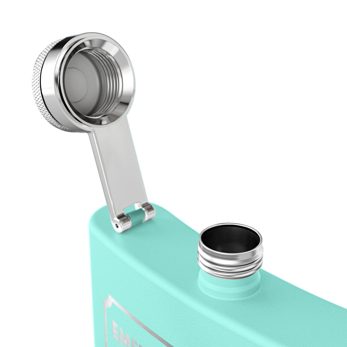 Break In Case of Adulting Personalized Stainless Steel Flask