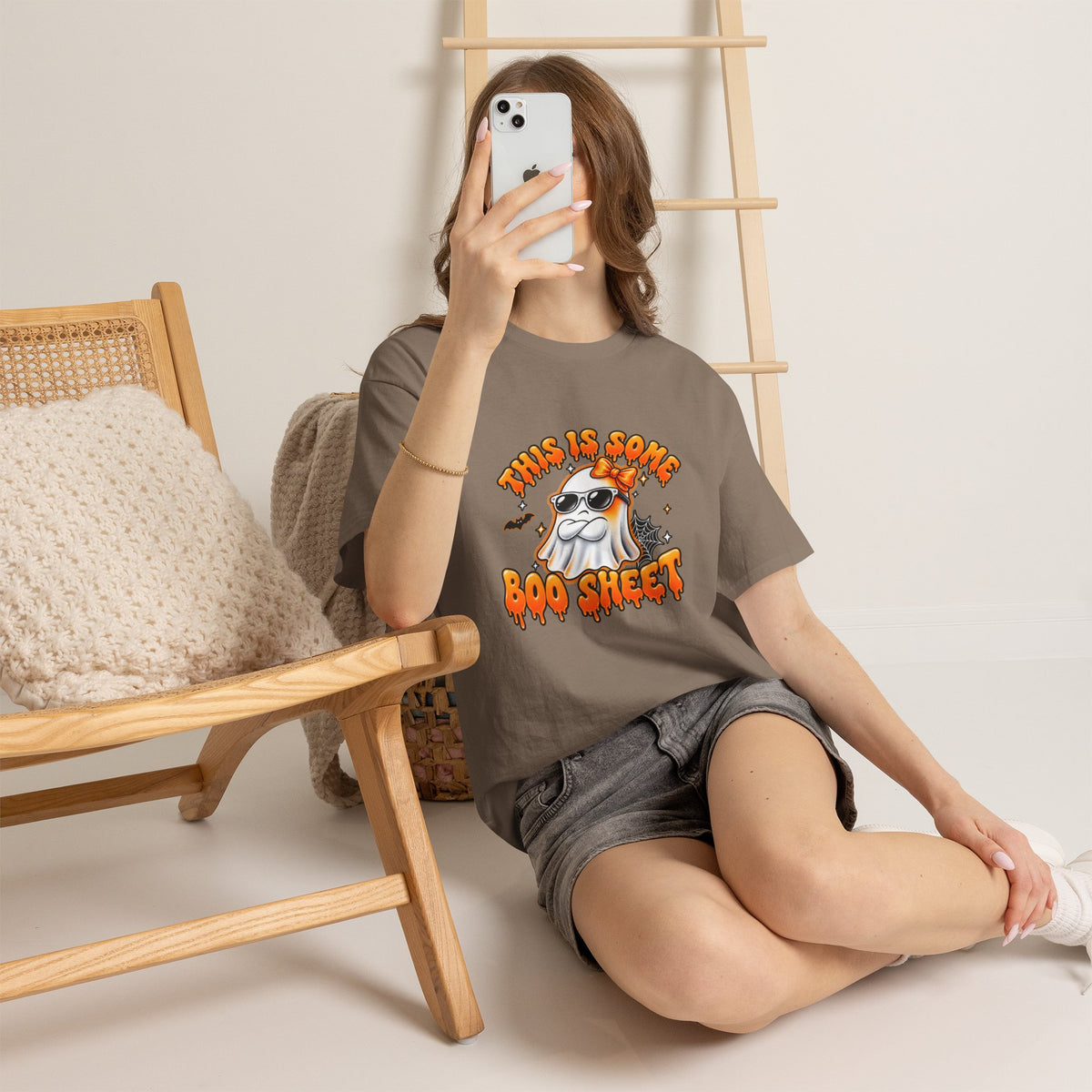 This Is Some Boo Sheet ghost tee | Halloween shirt, funny spooky design