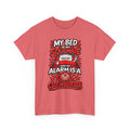 My Bed Is My Soulmate and My Alarm Is a Clock Blocker T-Shirt | Funny Sleep Tee