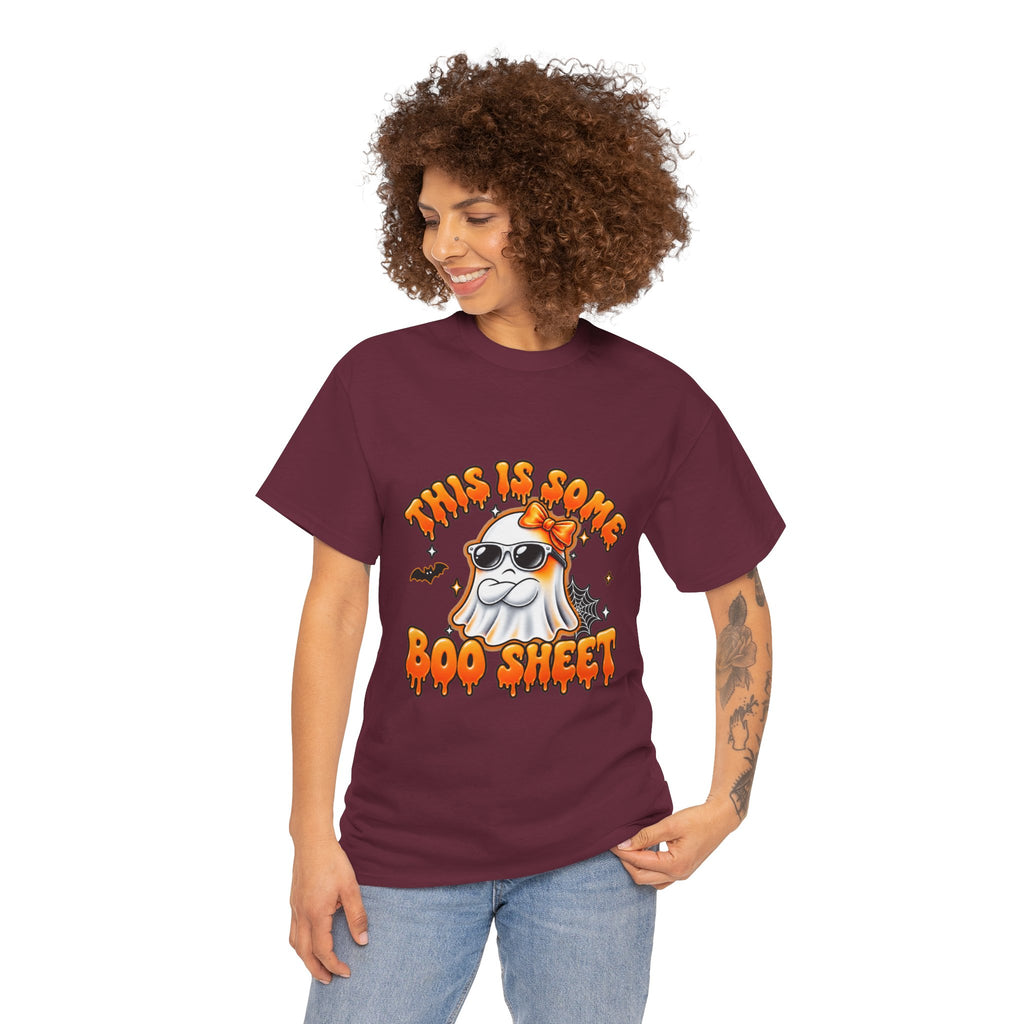 This Is Some Boo Sheet ghost tee | Halloween shirt, funny spooky design