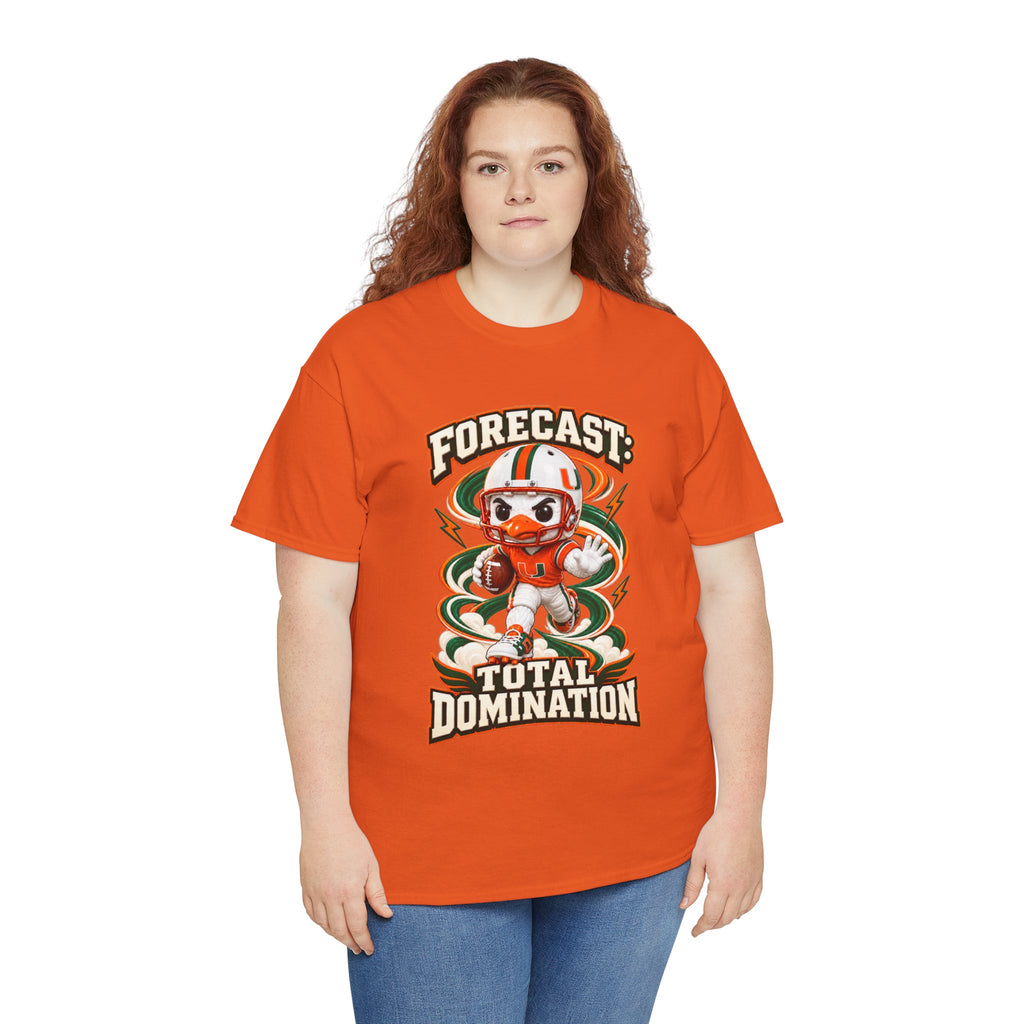 Forecast: Total Domination T-Shirt | UM | Miami |Canes | Cartoon Tee | Graphic tee