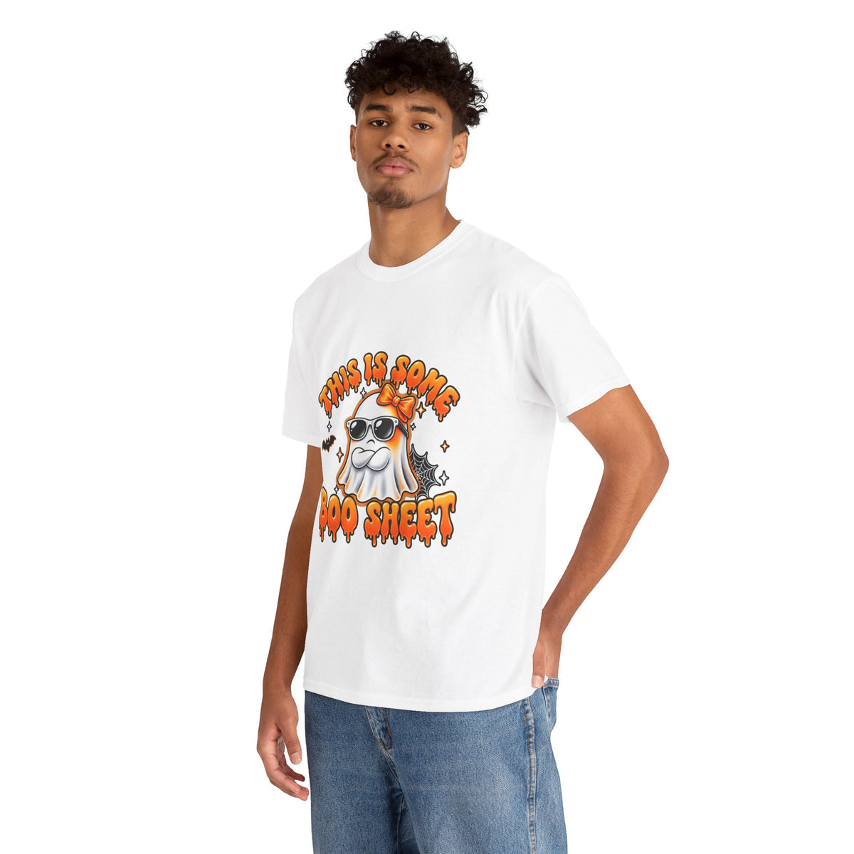 This Is Some Boo Sheet ghost tee | Halloween shirt, funny spooky design