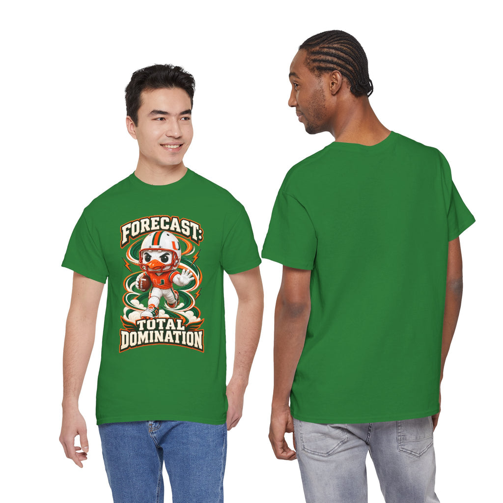 Forecast: Total Domination T-Shirt | UM | Miami |Canes | Cartoon Tee | Graphic tee