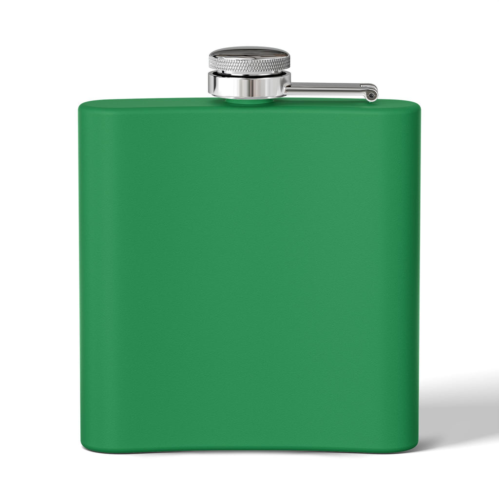 Identify as Water 6oz Stainless Steel Flask – Your Questionable Hydration