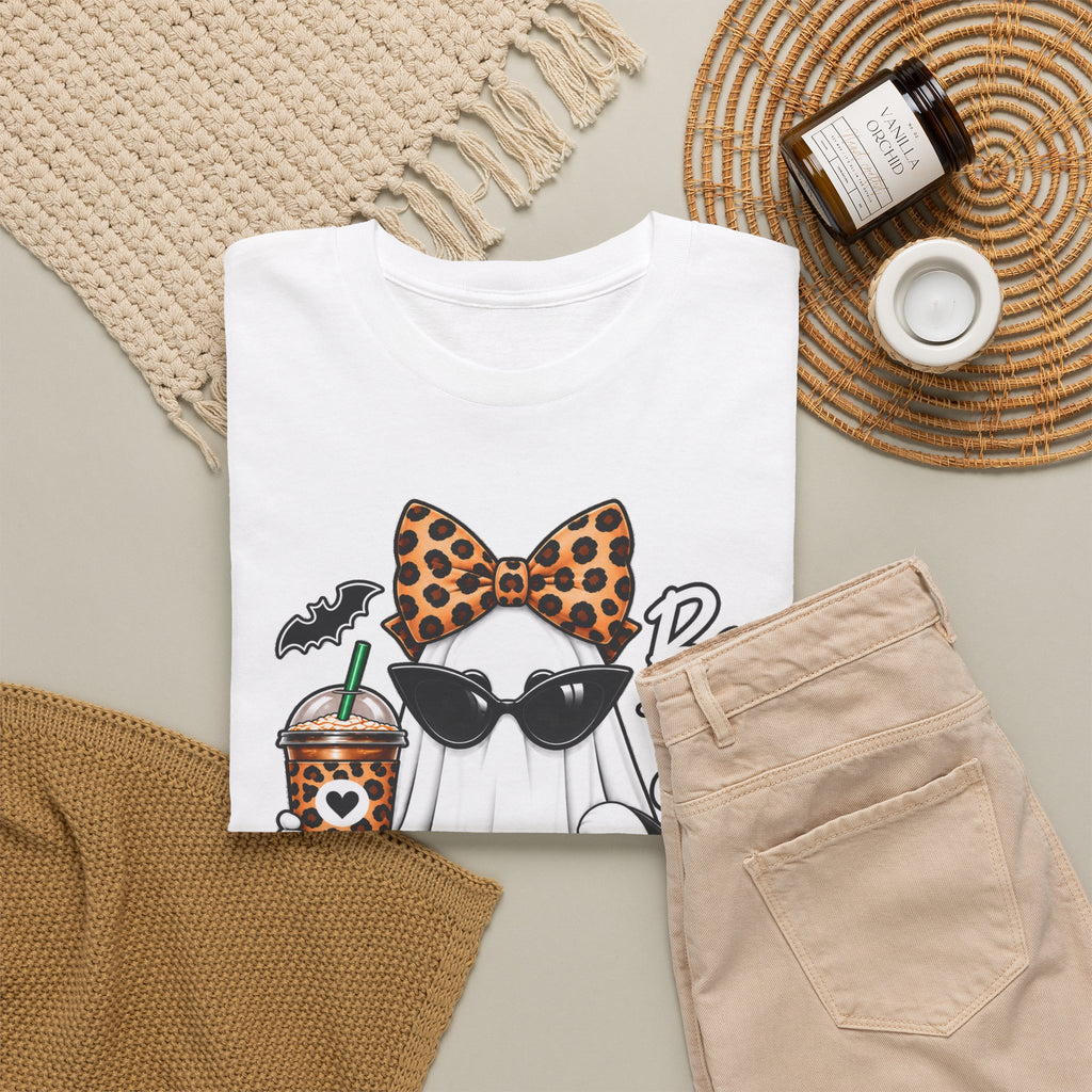 Boo Jee Halloween T-Shirt | Leopard Chic Ghost Tee