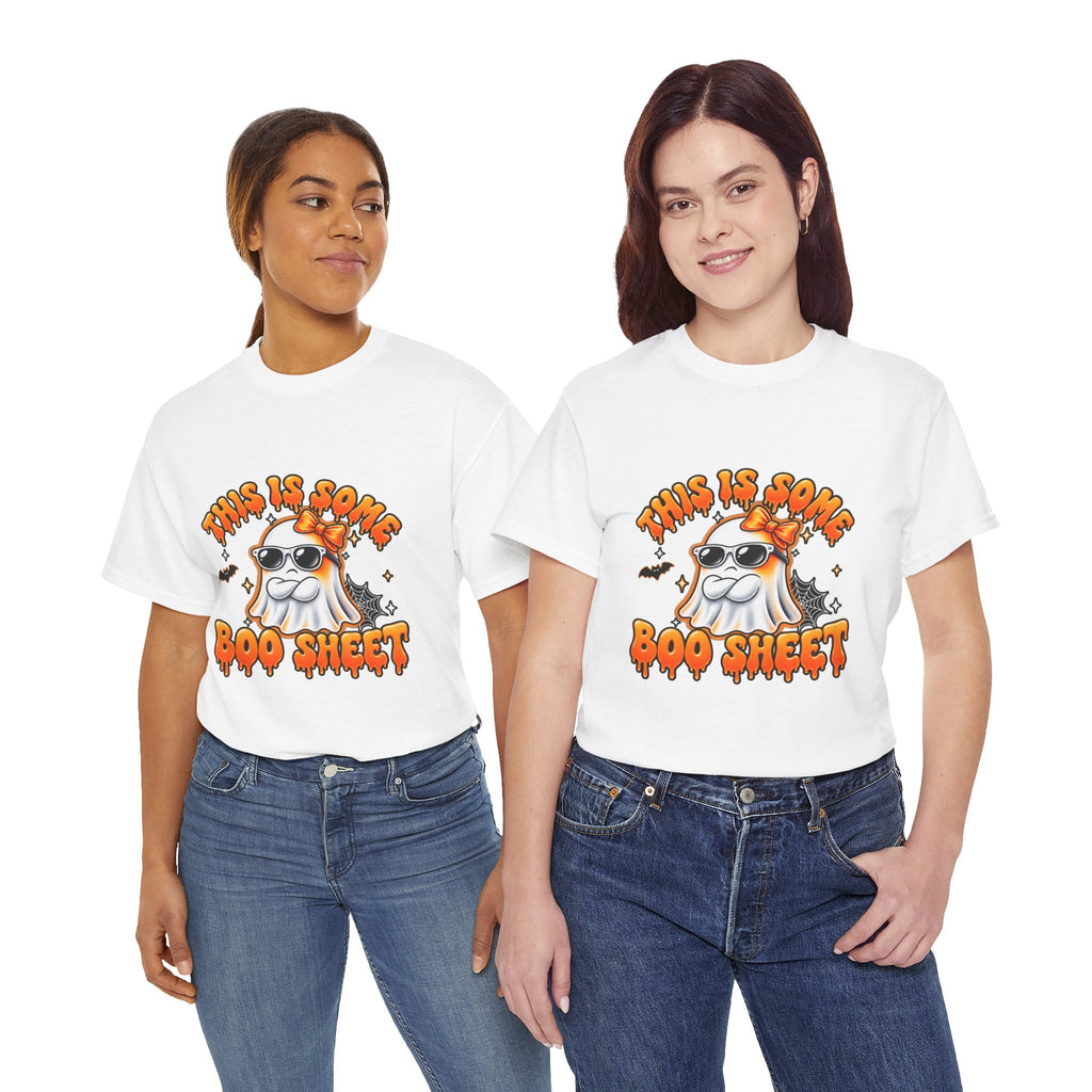 This Is Some Boo Sheet ghost tee | Halloween shirt, funny spooky design
