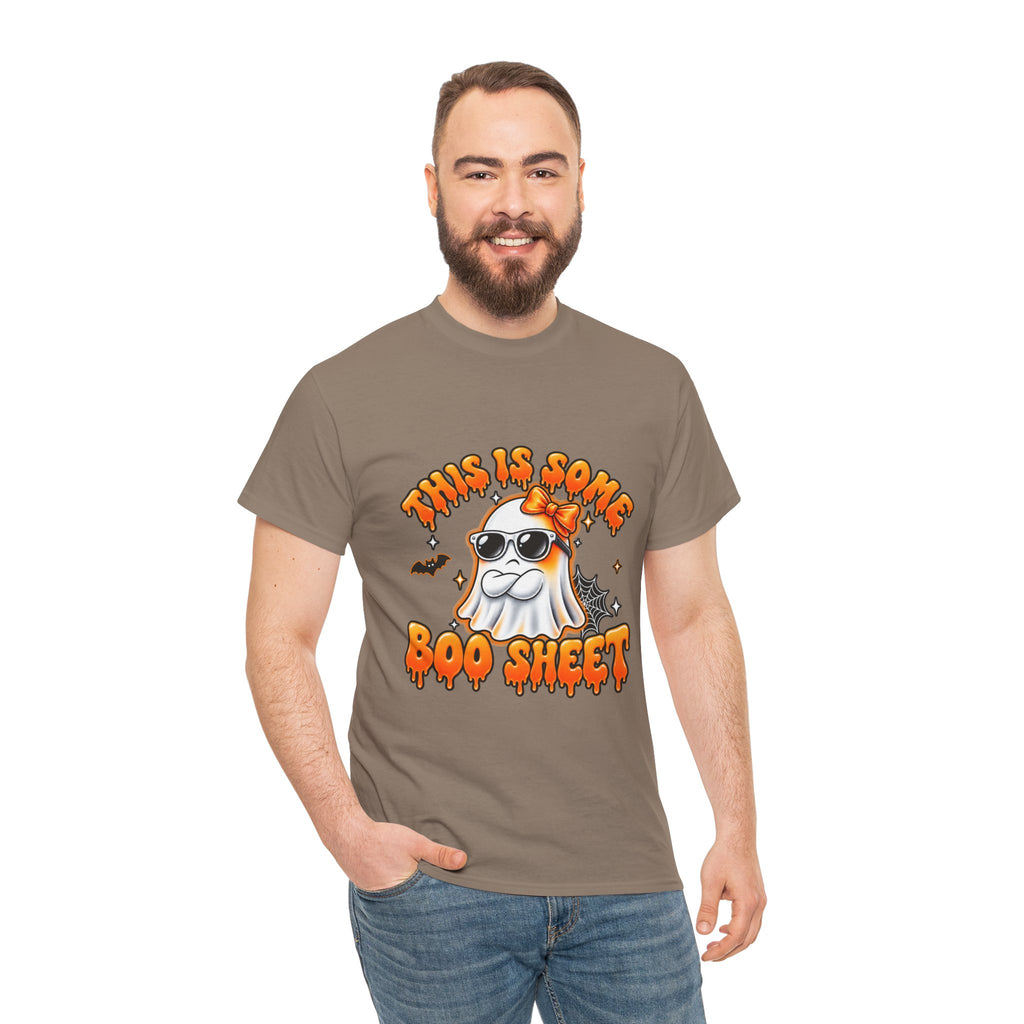This Is Some Boo Sheet ghost tee | Halloween shirt, funny spooky design
