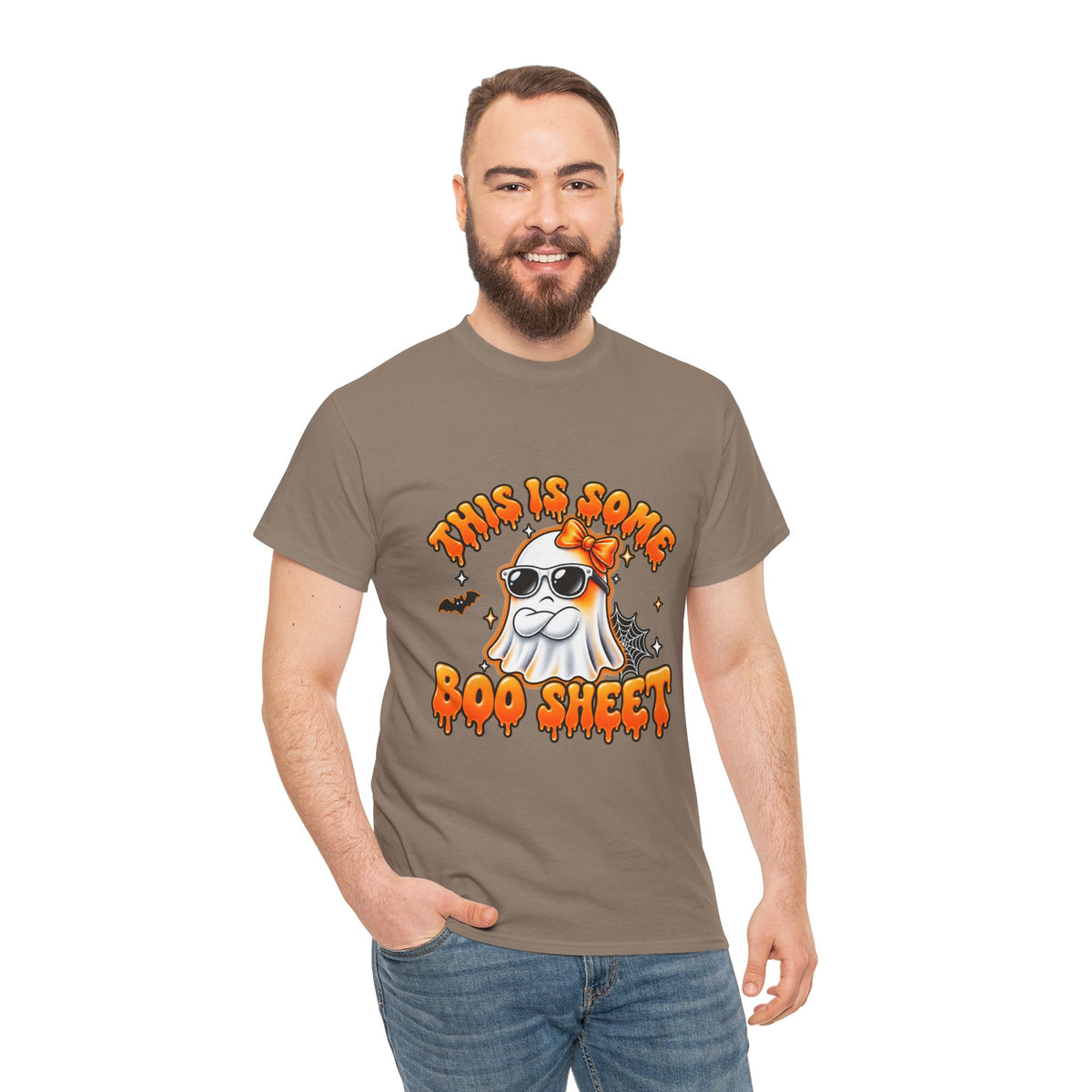 This Is Some Boo Sheet ghost tee | Halloween shirt, funny spooky design