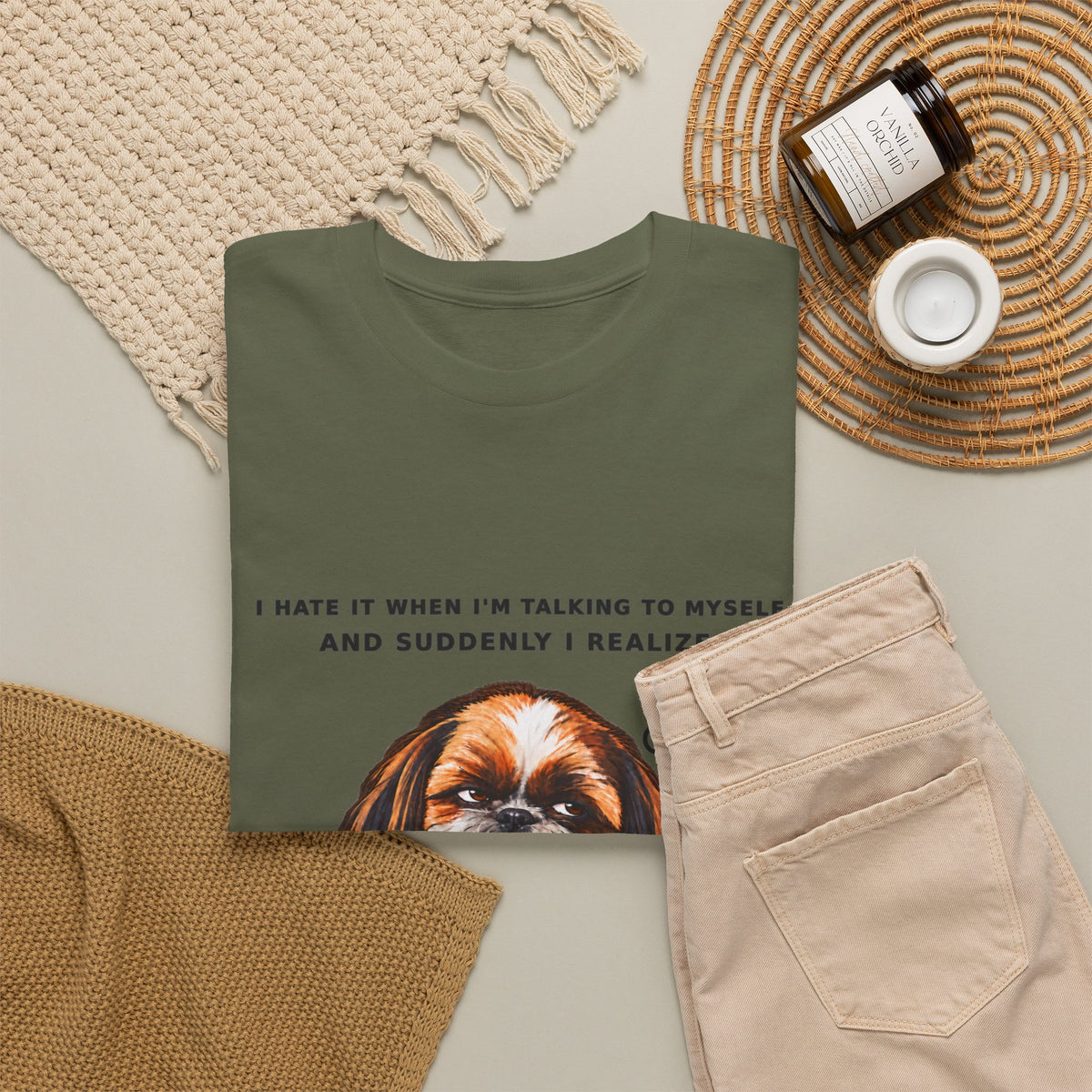 I Wasn't Listening Shih Tzu Funny Dog T-Shirt