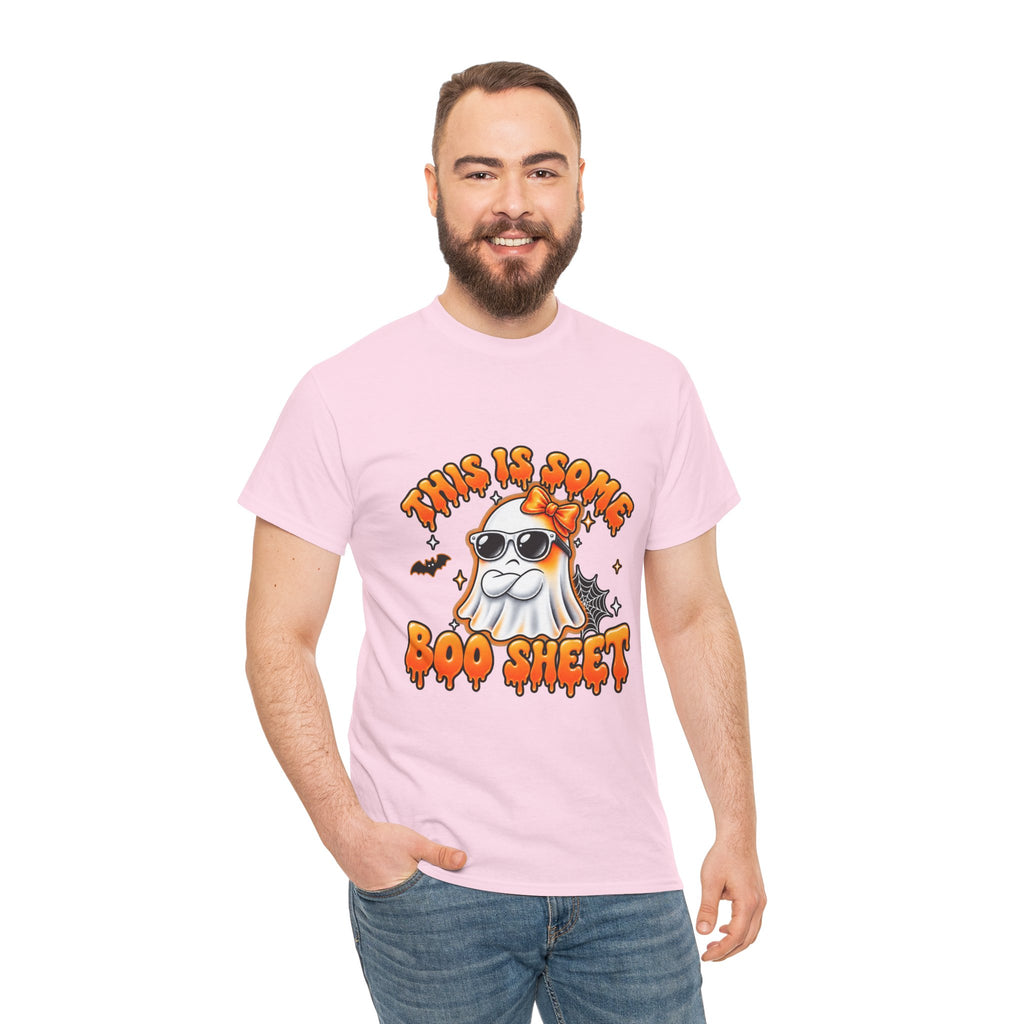 This Is Some Boo Sheet ghost tee | Halloween shirt, funny spooky design