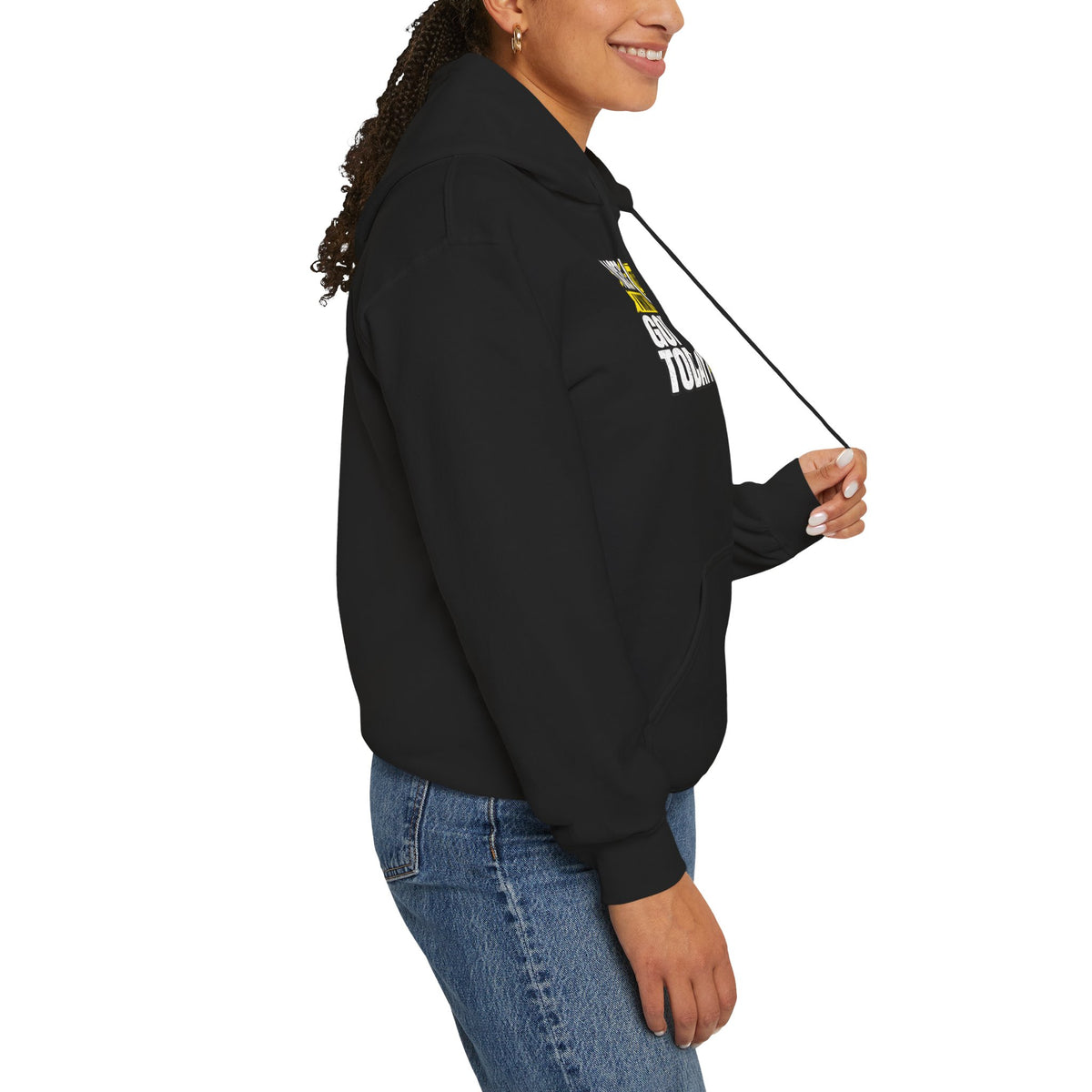 Places I Won't Be Going Today Hoodie | Graphic Hoodie, Sarcastic Quote | Unisex design
