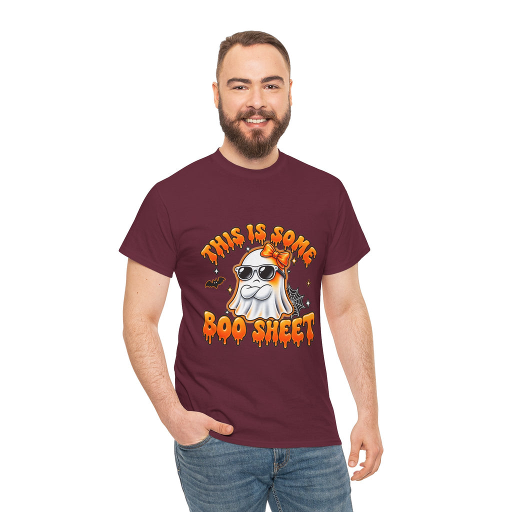 This Is Some Boo Sheet ghost tee | Halloween shirt, funny spooky design